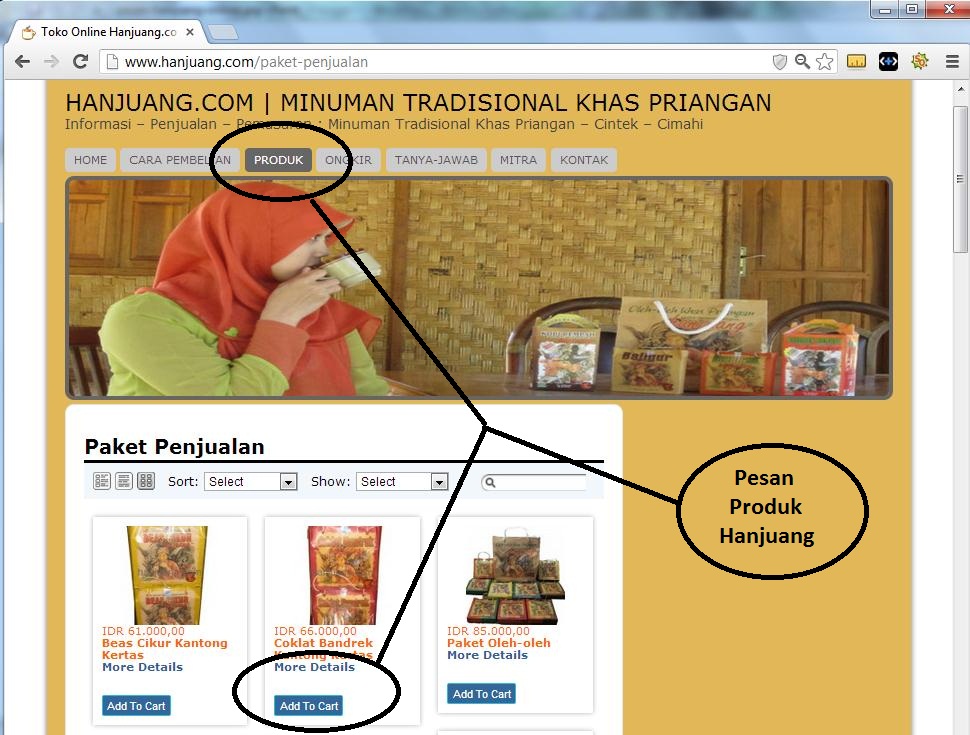 pesan-hanjuang-online