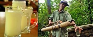 Lahang drink - tradisional drink Indonesia