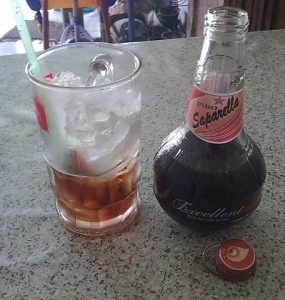 limun sarsaparilla - taste tradisional drink indonesian