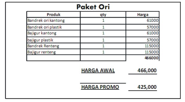 PAKET ORI